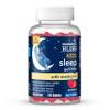 Mommy's Bliss Kids Sleep Melatonin Gummies, Non Habit-Forming with No Artificial Colors, Flavors or Gelatin - Age 3 Years+ - Strawberry Flavor - 100 Sleep Gummies view 1
