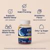 Mommy's Bliss Kids Sleep Melatonin Gummies, Non Habit-Forming with No Artificial Colors, Flavors or Gelatin - Age 3 Years+ - Strawberry Flavor - 100 Sleep Gummies view 3