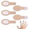 5pcs Castor Oil Packing for Fingers, Soft Cotton Castor Oil Wrap for Thumb Reusable Wrapping Castor Oil Pad for Relaxing view 1