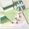 100 Sheets Green Tissue Paper, Sage Tissue Paper for Gift Bags, Gift Wrapping Paper Dark Green Tissue Paper for Craft Packaging Wedding Birthday Baby Shower St. Patrick's Day Party Decor, 14 x 20 Inch view 3