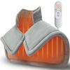 Heating Pad for Neck Shoulders Back, Valentines Day Gifts for Him Her Men Women Mom Dad, Weighted Electric Heated Wrap 6 Heat Settings 4 Timers Auto Off, Birthday Anniversary Retirement Gifts, Grey view 1