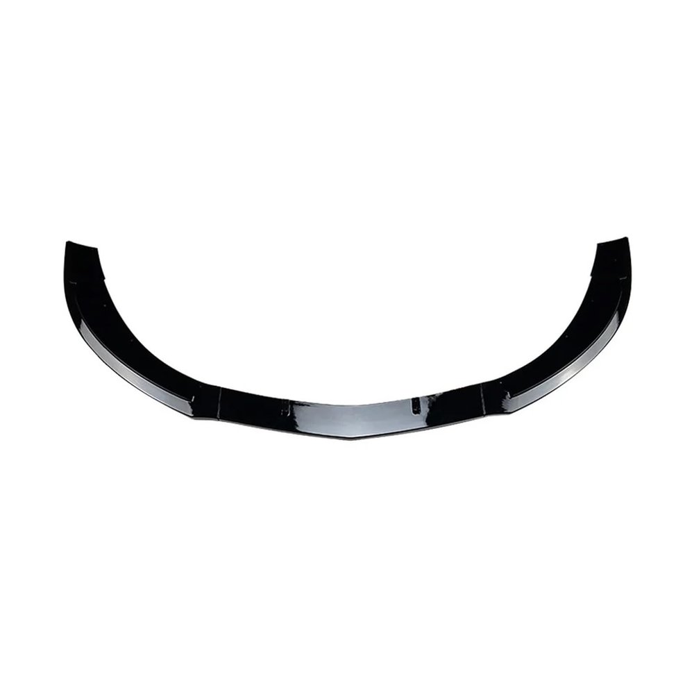 DYXN Front Bumper Fixed Front Lip Chin Spoiler Splitter Compatible for Benz CLA Class C117 CLA200 260 CLA45 AMG 2013-2015(Gloss Black)