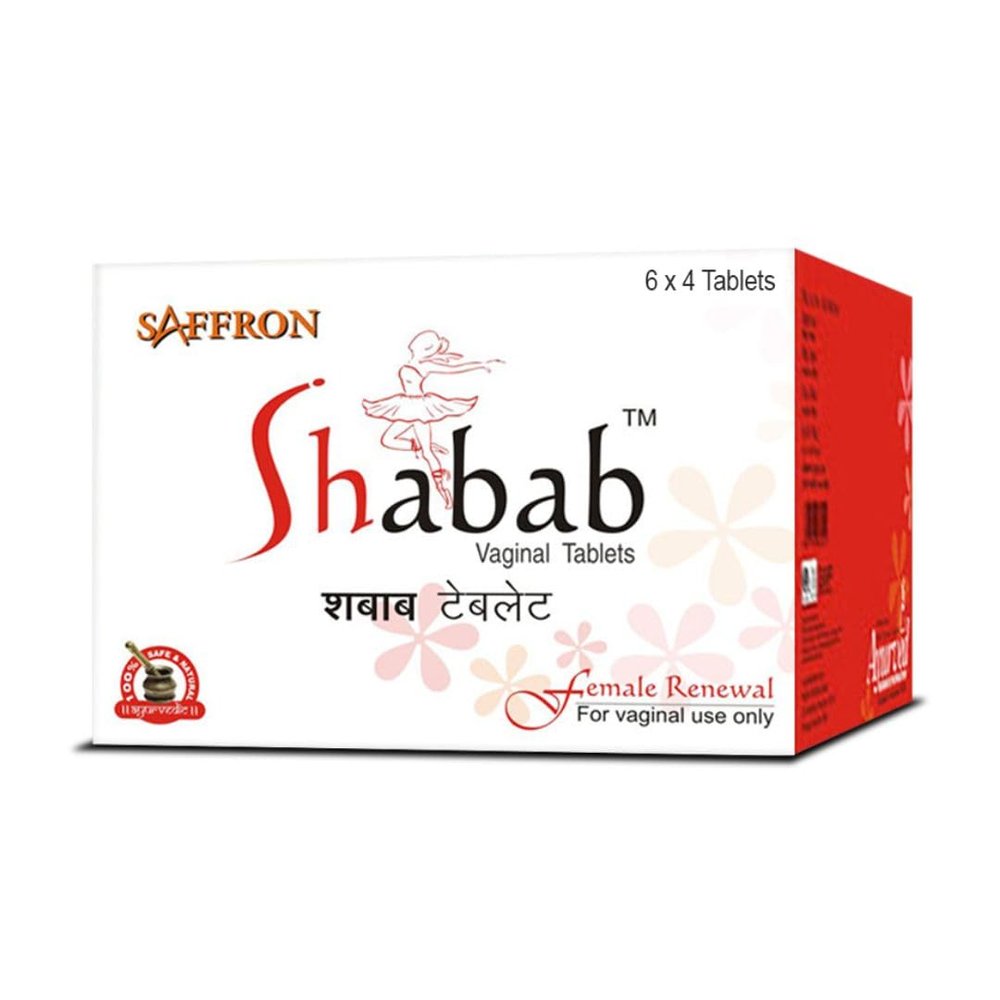 NineLife Basics Shabab Tablets, 24 Tablets for Women, Youthful, Tightening, 1 Count (Pack of 1), Pink