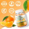 YAAHARO Calcium Magnesium Zinc Gummies with Vitamin D3 & K2 - Sugar Free Calcium Gummies for Women and Men - Bone & Immune Support - Non-GMO, Gluten-Free, Orange Flavored - 60 Gummies view 4
