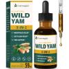 Fuenvegtal Wild Yam Root Extract Drops, Women's Supplement with Fenugreek & Motherwort Herb for Menopause Relief & PMS Support. Fenogreco y ame Salvaje para la Menopausia. 2oz view 1