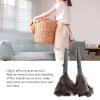 2Pcs Retractable Feather Duster, Ostrich Feathers Duster with Long Handle for Home Cleaning, Extensible Ostrich Feather Cleaning Supplies for Keyboard, Home, Car, Office view 4