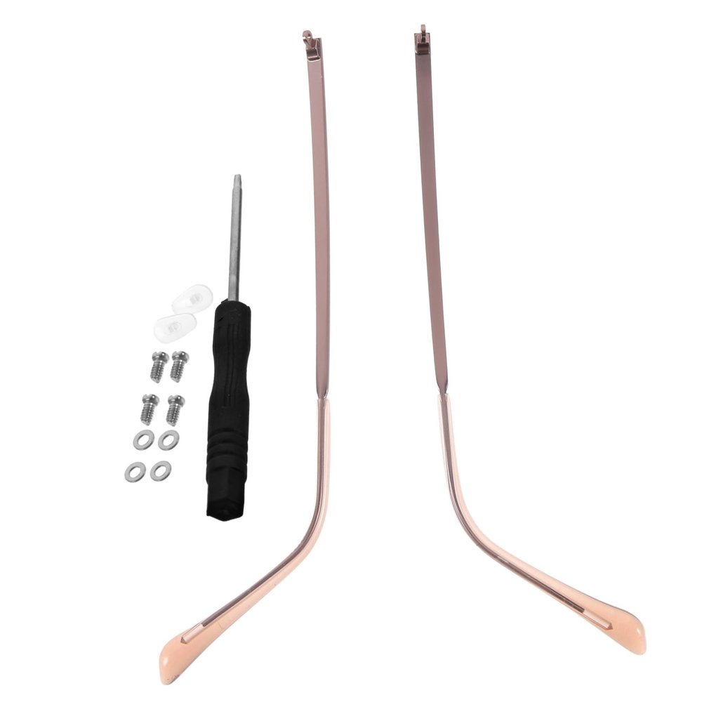 FOMIYES 3pairs Metal Glasses Arm Replacement Eyeglass Temple for Easy Installation Compatible Frames for Quick Repairs