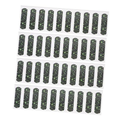 COOLHIYA 100pcs Injured Stickers for Boys and Girls Dark Wound Bandages Cartoon Wound Patches Portable Care for Outdoor