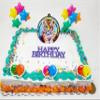 NineLife Basics Baby Tiger Themed 10 Piece Birthday Cake Topper Set view 4