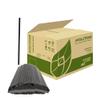 Standard Black Premium Agave Drinking Straw- 8.25" Unwrapped - 2000ct - Biodegradable Plant Based Agave Fibers that can be used in both hot and cold beverages. view 1