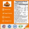 Turmeric Gummies - 60 Count - Turmeric/Ginger Flavor - Made in USA - Supports Joint, Bone & Skin Health - Curcumin with Black Pepper for Enhanced Absorption view 3