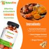 Turmeric Gummies - 60 Count - Turmeric/Ginger Flavor - Made in USA - Supports Joint, Bone & Skin Health - Curcumin with Black Pepper for Enhanced Absorption view 4