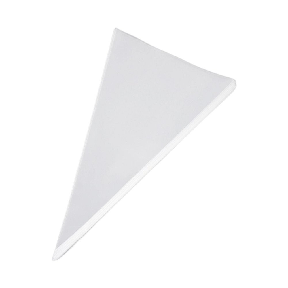 200Pcs Cone Bags Cello Treat Bag Cellophane Bag Triangle Bags for Candy