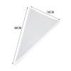 200Pcs Cone Bags Cello Treat Bag Cellophane Bag Triangle Bags for Candy view 3