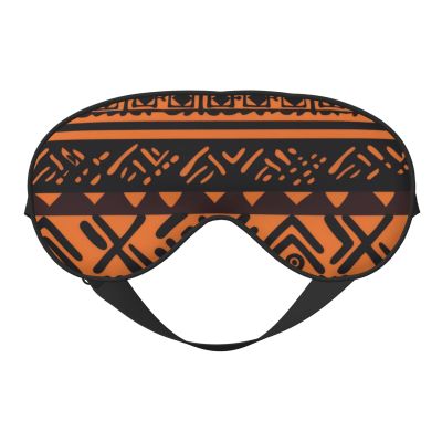 African Mud Cloth Tribal Print Eye Covers Soft Eye Masks for Sleeping Cute Sleep Nask Blackout Travel Sleep Blindfold for Men & Women