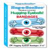 Hugging Eyeballs! Super Fun Eyeball Adhesive Bandages from Hug-a-BooBoo, The Amazing Bandages That Hug! Hugging Eyeball Characters with Arms! 24 Ct Box view 1