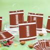 Lonfliness 24Pcs Football Clear PVC Gift Bags With Handles Football Party Favors Goodie Treat Bags Sport Theme Candy Bags Present Wrap Tote Bags for Boys Birthday Baby Shower Decorations 8 x 8 x 3in view 4