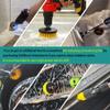 55pcs Drill Brush Attachment Set - Cleaning Scrubber Brush Kit with Cordless Screwdriver, Wear-Resistant Extend Long Attachment, Scouring Pads, Sponge, Polishing Pads for House, Car, BBQ view 4