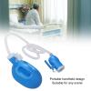 2000ml Urinal Bottle, Portable Long Tube Urinals for Hospital Incontinence, Large Capacity Spill Proof Urine Bottle for Bedridden Patients Elderly Travel Car Truckers, Blue (Large Head) view 3