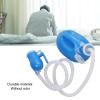 2000ml Urinal Bottle, Portable Long Tube Urinals for Hospital Incontinence, Large Capacity Spill Proof Urine Bottle for Bedridden Patients Elderly Travel Car Truckers, Blue (Large Head) view 4