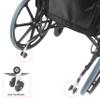 22 in Extra Wide Wheelchairs for Adults 400 lbs Bariatric Wheelchair with 22 inch Portable Wheelchair Cushions & Bag, Foldable Light Weight Wheel Chair for Adults Silla de Ruedas para Adultos view 3