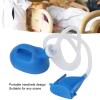 2000ml Urinal Bottle, Portable Long Tube Urinals for Hospital Incontinence, Large Capacity Spill Proof Urine Bottle for Bedridden Patients Elderly Travel Car Truckers, Blue (Unisex Urinal Bottle) view 2