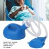 2000ml Urinal Bottle, Portable Long Tube Urinals for Hospital Incontinence, Large Capacity Spill Proof Urine Bottle for Bedridden Patients Elderly Travel Car Truckers, Blue (Unisex Urinal Bottle) view 3