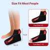Comfytemp 5000mAh Cordless Red Light Therapy for Foot, Portable Near Infrared Light Therapy Heat Therapy Foot Wrap, Wireless Light Shoe for Foot Ankle Heel Joint, Fit Foot Size 4-6 view 2