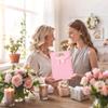 12pcs Pink Bow Gift Bags with HandlesPaper Flap Bags for Barbie Party Favors, Mothers Day, Weddings, Birthday Celebration, Baby ShowerGraduationValentine's Day8.265.72.36inch view 3