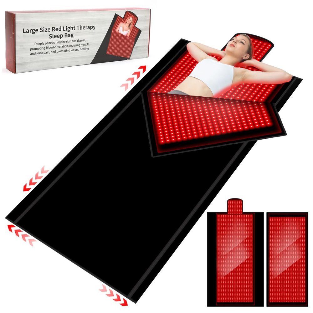 Full Body Infrared Red Light Therapy Blanket Bag with 2680pcs LEDs