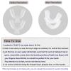 4PCS Dental Trays for Whitening Teeth, Thin Thermoform Moldable Mouth Trays for Teeth Whitening, Teeth Whitener Trays Kits Mouth Guard Care Oral Hygiene Tooth Tool view 2