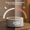 Dreamegg D1+ Sound Machine & Alarm Clock - Sound Machine for Sleep, White Noise Machine with 29 Soothing Sounds, Night Light, 0-100% Dimmable, White Noise Alarm Clock for Bedrooms Adults Baby view 4