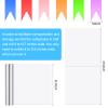 Zonon 31.5 in x 196 ft Clear Cellophane Wrap Roll with 60 Pull Bows, Thick Sheer Cellophane Wrap Clear Gift Wrapping Paper for Baskets, Gifts, Food, Flowers, Handicrafts view 2