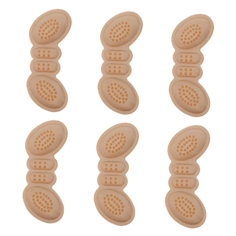 NOLITOY 12pcs Shoe Crease Protector Inserts Heel Pads Self-Adhesive for Foot Heel Cushions Men's and Women's Pad