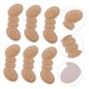 NOLITOY 12pcs Shoe Crease Protector Inserts Heel Pads Self-Adhesive for Foot Heel Cushions Men's and Women's Pad view 4