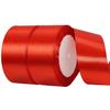 1 1/2 Inch Red Satin Ribbon,50 Yards Red Ribbon Solid Fabric Ribbon for Gift Wrapping Floral Bouquets Wedding Home Party Decoration view 1