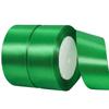 1 1/2 Inch Green Satin Ribbon,50 Yards Green Ribbon Solid Fabric Ribbon for Gift Wrapping Floral Bouquets Wedding Home Party Decoration view 1