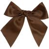 1 1/2 Inch Brown Satin Ribbon,50 Yards Brown Ribbon Solid Fabric Ribbon for Gift Wrapping Floral Bouquets Wedding Home Party Decoration view 2