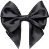 1 1/2 Inch Black Satin Ribbon,50 Yards Black Ribbon Solid Fabric Ribbon for Gift Wrapping Floral Bouquets Wedding Home Party Decoration view 2