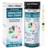 One Step 10A Urine Test Strips, 100 Strip Tub, 10 in 1 Parameters, Testing Strips for use by Men & Women, UTI Infection, Urinalysis pH, Nitrite, Leukocytes and More, Easy Read Results view 1