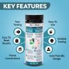 One Step 10A Urine Test Strips, 100 Strip Tub, 10 in 1 Parameters, Testing Strips for use by Men & Women, UTI Infection, Urinalysis pH, Nitrite, Leukocytes and More, Easy Read Results view 2