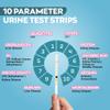 One Step 10A Urine Test Strips, 100 Strip Tub, 10 in 1 Parameters, Testing Strips for use by Men & Women, UTI Infection, Urinalysis pH, Nitrite, Leukocytes and More, Easy Read Results view 3