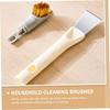 FOMIYES 3pcs Gas Stove Cleaner Brush Multi-Function Scrubbing Brush for Efficient Kitchen Cleaning for Stubborn Stains and Crevices Versatile Use in Home Restaurant view 2