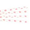100 pcs Paw Print Paper Straws, Hot Pink Animal Dog Cat Kitty Puppy Doggy Party Drinking Straws, Cute Fun Kawaii Kids Girl Baby Shower Birthday Biodegradable Decorative Cake Pop Sticks (Pink Paw) view 4