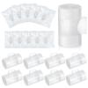 Threlaco 50 Pcs Tracheostomy HME Heat Moisture Exchanger Individually Package Tracheotomy Humidifier Tracheostomy Supplies view 1