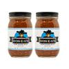 Don-E-G's "More Please" Original Salsa - Authentic Irresistible Homemade Taste, Made with a Secret Family Recipe, Made in Arkansas, 16 oz (2 Pack) view 1