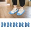 10 PCS Mop Shoes for Floor Cleaning, Dust Cleaning Slipper Mop Shoes Cleaning Tools Multi-function Floor Cleaning Shoes for Home (Blue) view 4