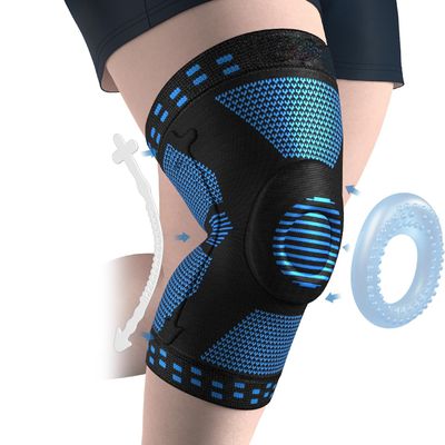 Docbraces Plus Size Knee Brace for Knee Pain, Knee Support with Side Stabilizers & Patella Gel Pad, Knee Compression Sleeve for Meniscus Tear, Arthritis Joint Pain Relief, ACL, PCL, All Sports. Plus Size (XXXXX-Large)