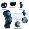 Docbraces Plus Size Knee Brace for Knee Pain, Knee Support with Side Stabilizers & Patella Gel Pad, Knee Compression Sleeve for Meniscus Tear, Arthritis Joint Pain Relief, ACL, PCL, All Sports. Plus Size (XXXXX-Large) view 2