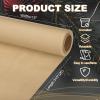 PATIKIL Wrapping Paper, 15"x315"(26') Bulletin Board Paper Roll Kraft Paper Roll Construction 80GSM for Shipping Packing Gift Wrapping Craft Flower Bouquet Christmas, Brown view 2